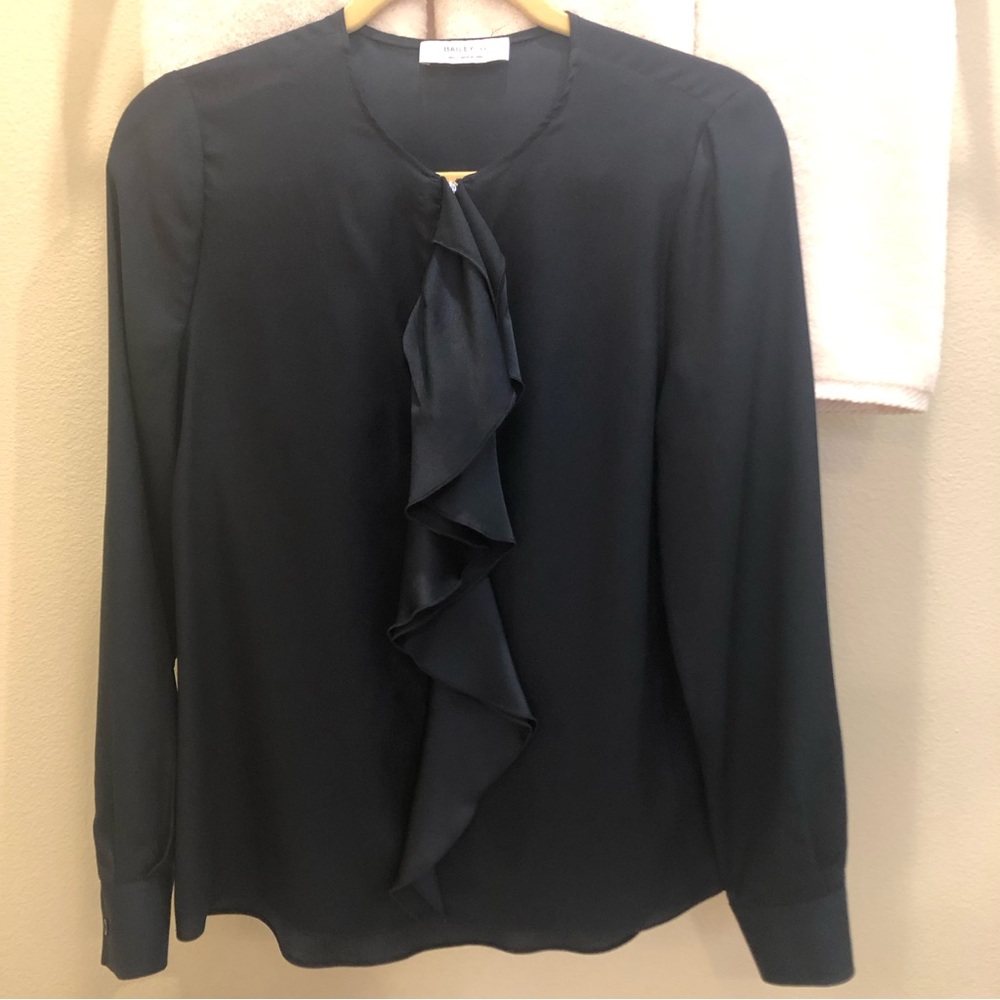 Lovely navy blue blouse